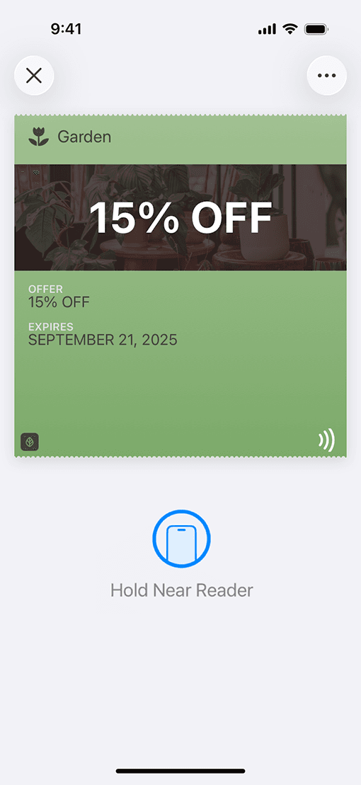 Launch wallet offers that drive repeat visits